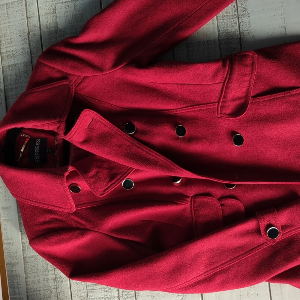 Express Peacoat